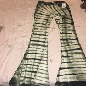 Tie dye palazzo pants